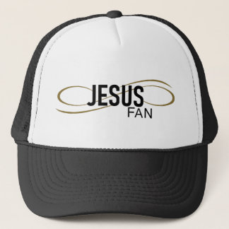 Jesus Fan met wervelende Pet/Pet Trucker Pet