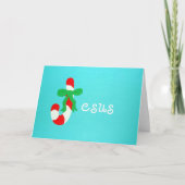 Jesus Feestdagen Kaart (Voorkant)