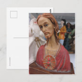 Jesus Figurine Briefkaart (Voorkant / Achterkant)
