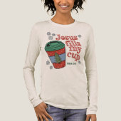 Jesus Fills My Cup Tri-Blend Shirt (Voorkant)