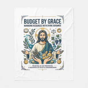 Jesus Financiële Vrede Schuld Vrij Reis T-shirt Ch Fleece Deken