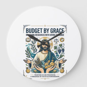 Jesus Financiële Vrede Schuld Vrij Reis T-shirt Ch Grote Klok