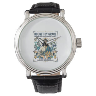 Jesus Financiële Vrede Schuld Vrij Reis T-shirt Ch Horloge