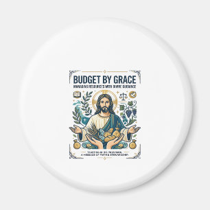 Jesus Financiële Vrede Schuld Vrij Reis T-shirt Ch Magneet