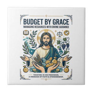 Jesus Financiële Vrede Schuld Vrij Reis T-shirt Ch Tegeltje
