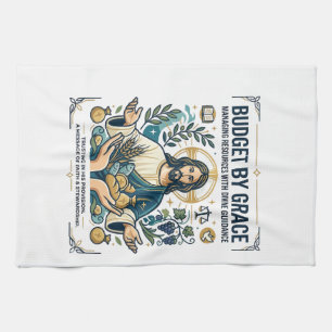 Jesus Financiële Vrede Schuld Vrij Reis T-shirt Ch Theedoek