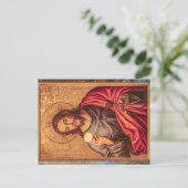 Jesus Fine Art Briefkaart (Staand voorkant)