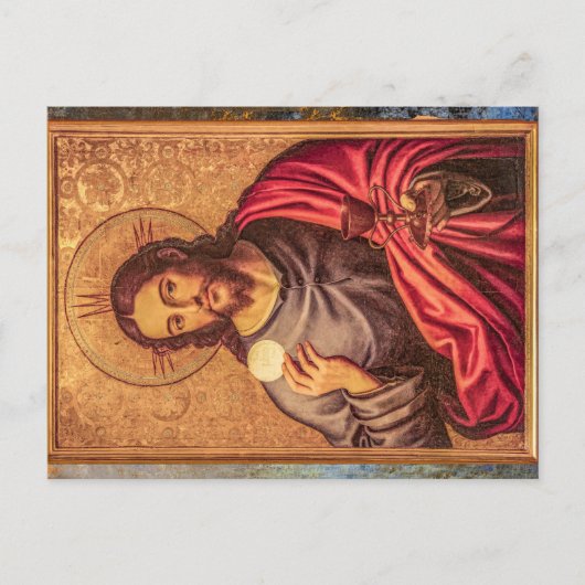 Jesus Fine Art Briefkaart (Voorkant)