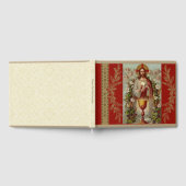 Jesus First Heilige Communion Angels Lace Gastenboek (Volledig)