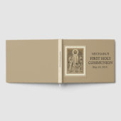 Jesus First Heilige Communion Angels Traditional Gastenboek (Volledig)