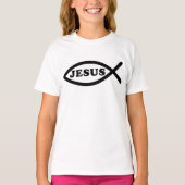 Jesus Fish 2 T-shirt (Voorkant)