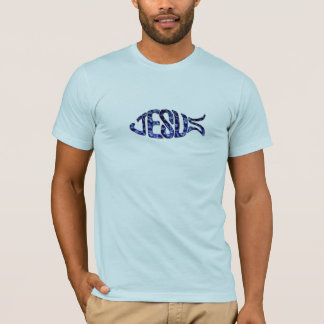 JESUS FISH : Het Griekse woord voor vis is "ichthy T-shirt