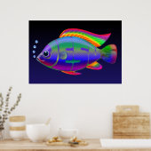 Jesus Fish Poster (Keuken)