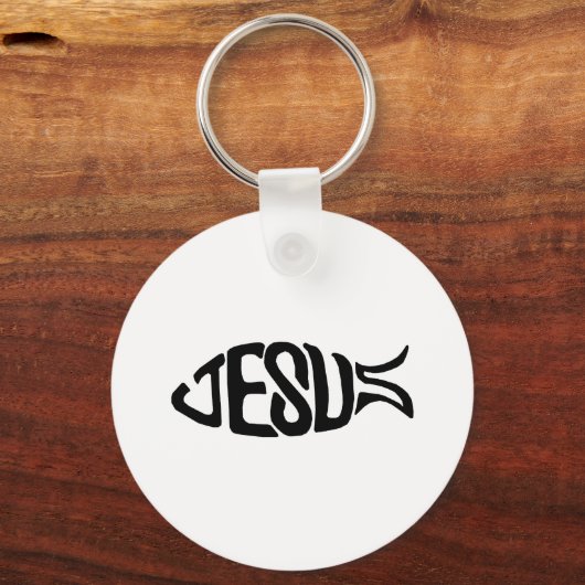 Jesus Fish Sleutelhanger (Voorkant)