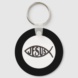 Jesus Fish Sleutelhanger