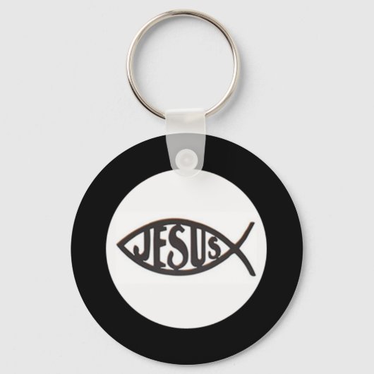 Jesus Fish Sleutelhanger (Voorkant)