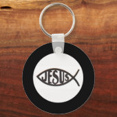 Jesus Fish Sleutelhanger (Voorkant)