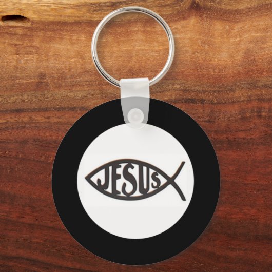 Jesus Fish Sleutelhanger (Voorkant)