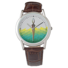 Jesus Fish Sword Horloge