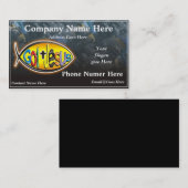 Jesus Fish Visitekaartje (Voorkant / Achterkant)