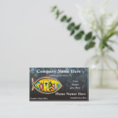 Jesus Fish Visitekaartje (Staand voorkant)