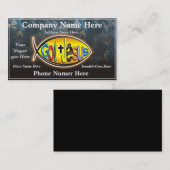 Jesus Fish Visitekaartje - Gepersonaliseerd (Voorkant / Achterkant)