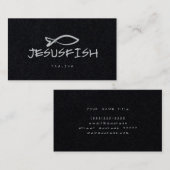 Jesus FISH visitekaartje template (Voorkant / Achterkant)
