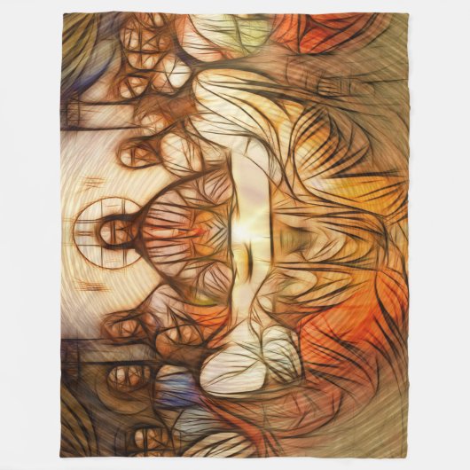 Jesus Fleece Blanket (Voorkant)