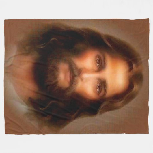 JESUS FLEECE DEKEN (Voorkant (Horizontaal))