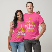 Jesus Flutes Coffee Lover Flute T-shirt (Unisex)