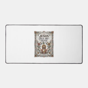 Jesus Folk Art Geloof Jesus Folk Art Christelijk G Bureaumat