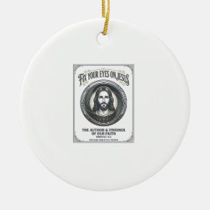 Jesus Fotografie Moeder Familie Fotograaf Vintage Keramisch Ornament