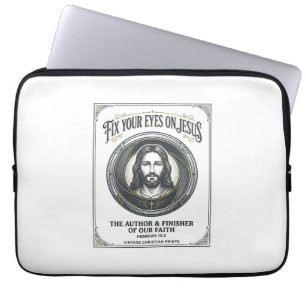 Jesus Fotografie Moeder Familie Fotograaf Vintage  Laptop Sleeve