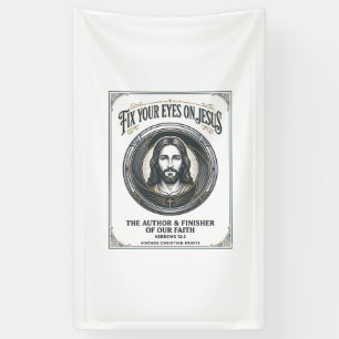 Jesus Fotografie Moeder Familie Fotograaf Vintage Spandoek