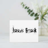 Jesus Freak Briefkaart (Staand voorkant)
