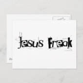 Jesus Freak Briefkaart (Voorkant / Achterkant)