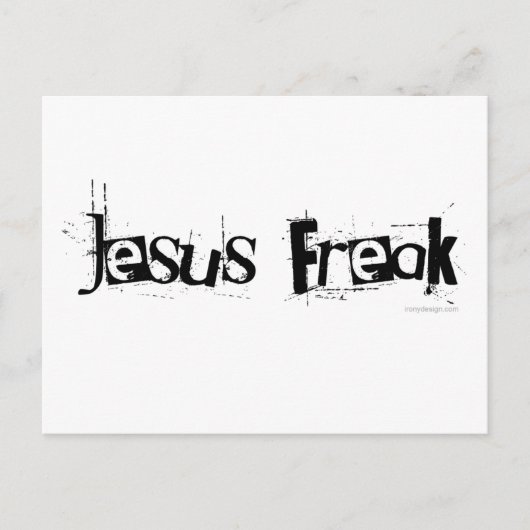 Jesus Freak Briefkaart (Voorkant)