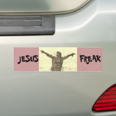 JESUS FREAK BUMPERSTICKER (Op auto)
