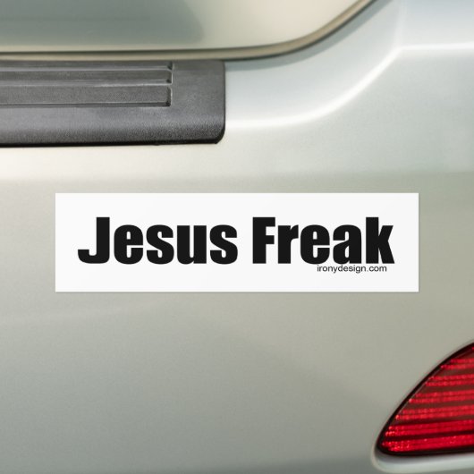 Jesus Freak Bumperstickers (Op auto)