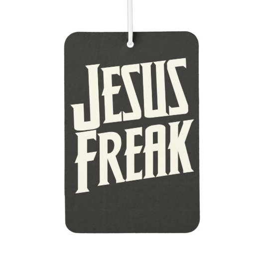 Jesus Freak Luchtverfrisser (Voorkant)