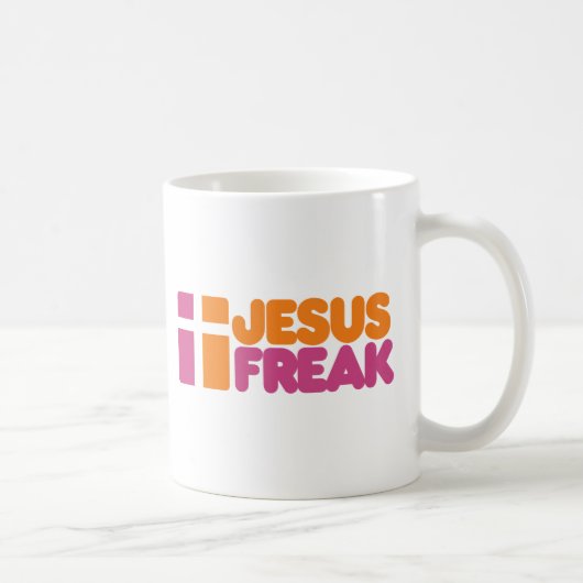 Jesus Freak Parody Koffiemok (Rechts)