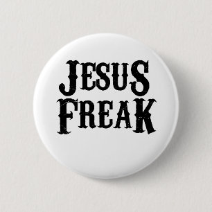 Jesus Freak Ronde Button 5,7 Cm
