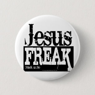 Jesus Freak Ronde Button 5,7 Cm