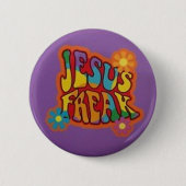 Jesus Freak Ronde Button 5,7 Cm (Voorkant)