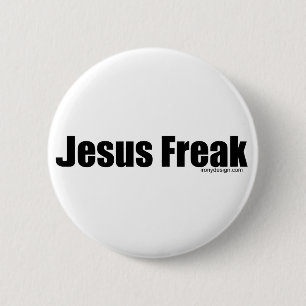 Jesus Freak Ronde Button 5,7 Cm