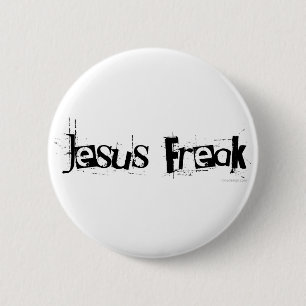 Jesus Freak Ronde Button 5,7 Cm