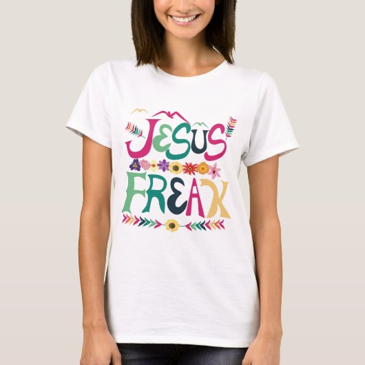 Jesus Freak T-Shirt voor vrouwen (Voorkant)