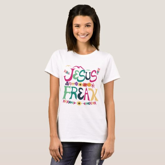 Jesus Freak T-Shirt voor vrouwen (Voorkant volledig)