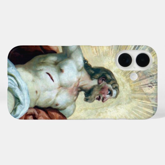 jesus fresco Case-Mate iPhone case (Achterkant (horizontaal))
