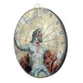 jesus fresco dartbord (Voorkant Rechts)